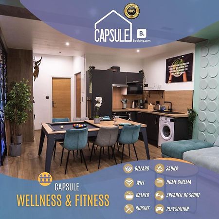 Capsule Wellness - Sauna - Balneo - Machine De Sport Privatif - Ps5 - 2 Chambres Valenciennes Exterior photo
